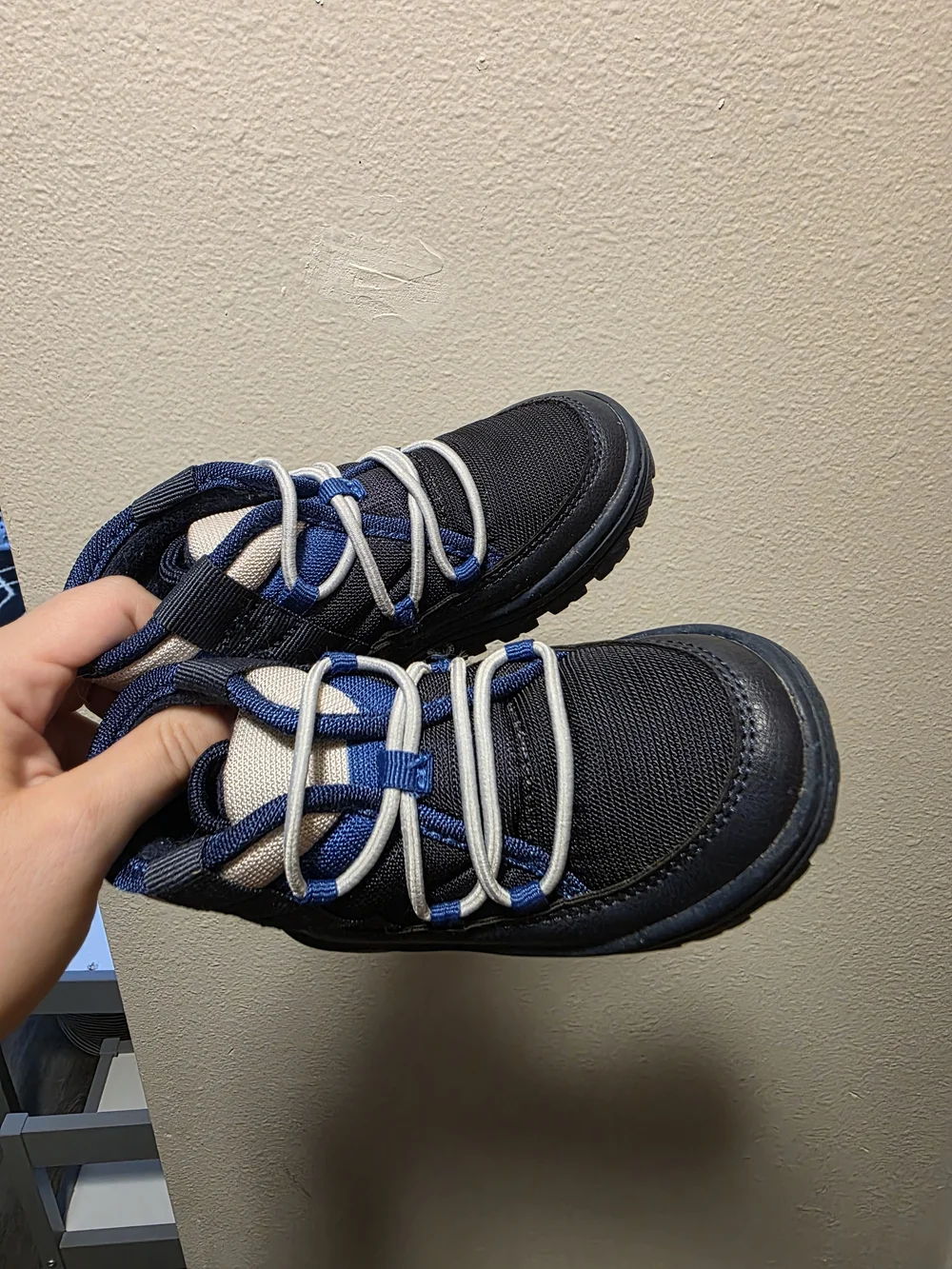 Carter's Navy and Blue Lace-Up Kids Boots